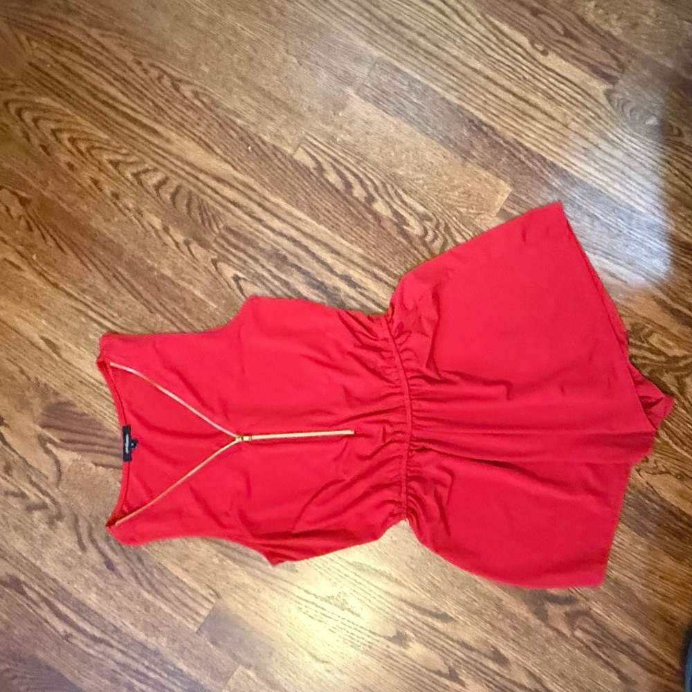 Red romper